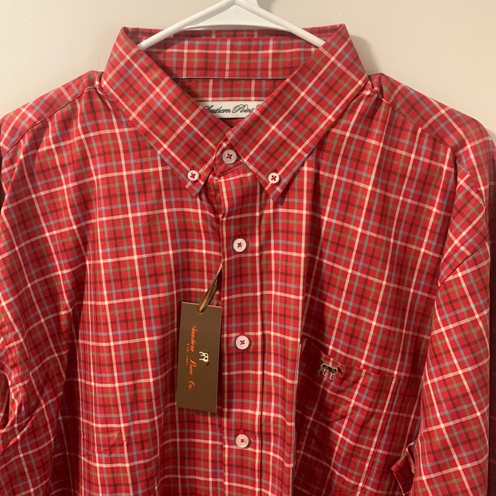 NWT Southern Point Co. L/S collared dress shirt